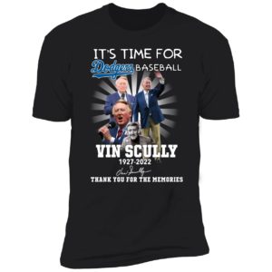 Vin Scully 1927 2022 Thank You For The Memories Shirt 5 1