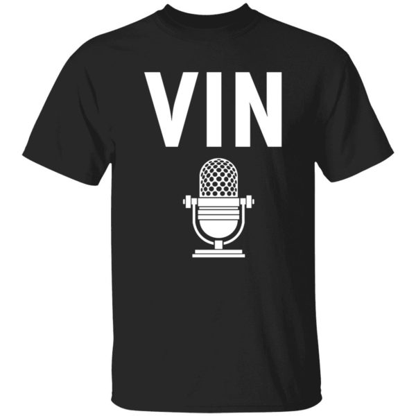 Vin Scully Microphone Shirt