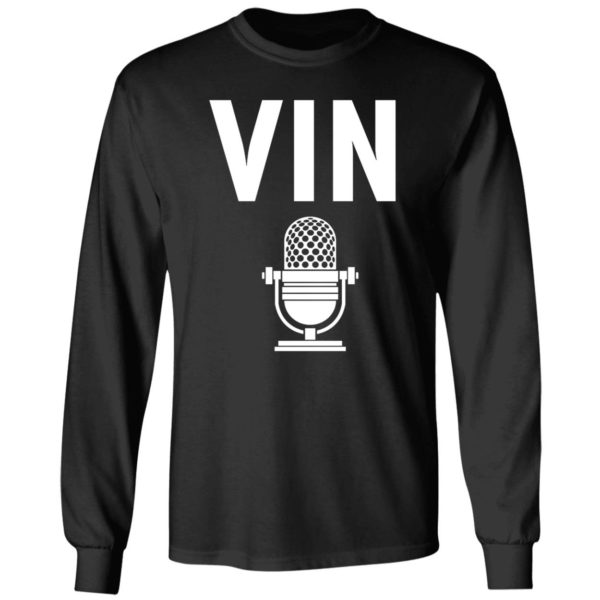 Vin Scully Microphone Long Sleeve Shirt