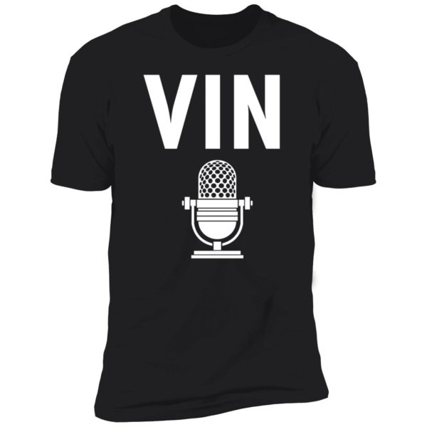 Vin Scully Microphone Premium SS T-Shirt