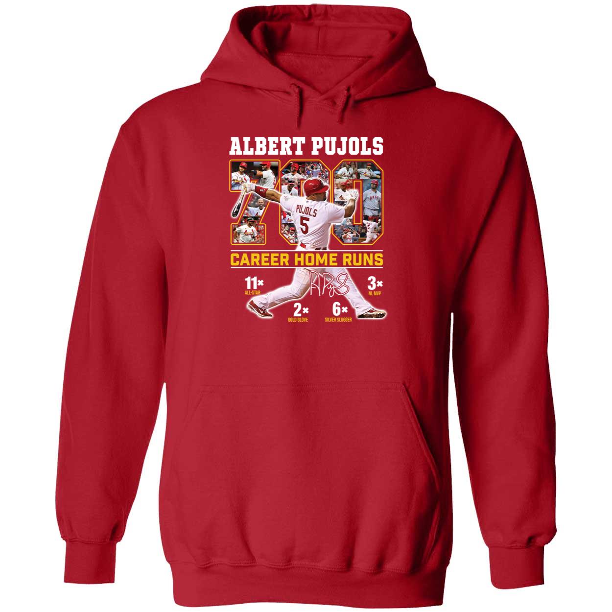Albert Pujols 700 Career Home Runs 2022 Shirt, hoodie, sweater