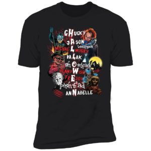 Halloween Chucky Jason Michael Myers Lalak Ghostface Pennywise Premium SS T-Shirt