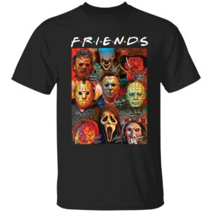 Halloween Horror Movies Characters Friends Shirt