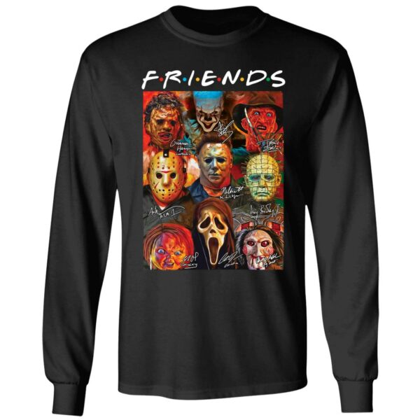 Halloween Horror Movies Characters Friends Long Sleeve Shirt