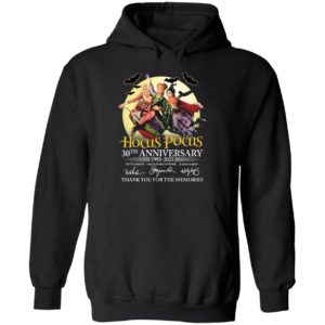 Hocus Pocus 30th Anniversary 1993 2023 Thank You For The Memories Hoodie