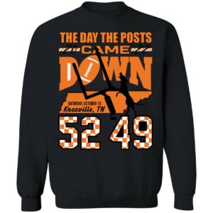 Tennessee The Day The Posts 2022 Came Down 52 49 Shirt 3 1