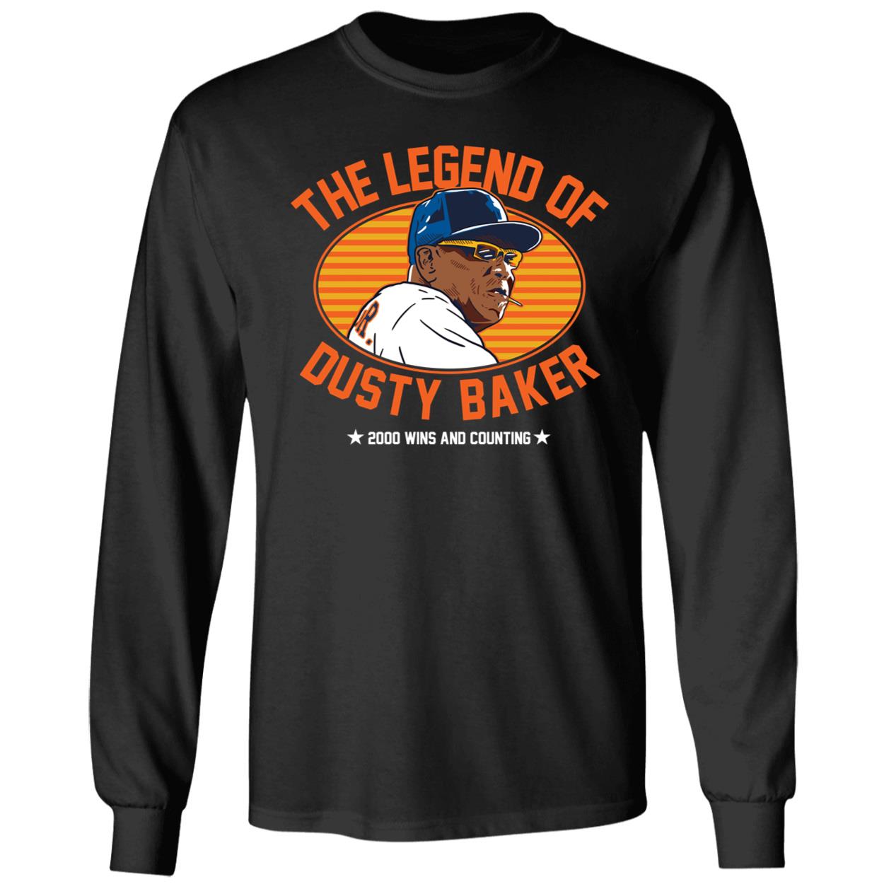 OneRockin The Legend of Dusty Baker Long Sleeve Shirt