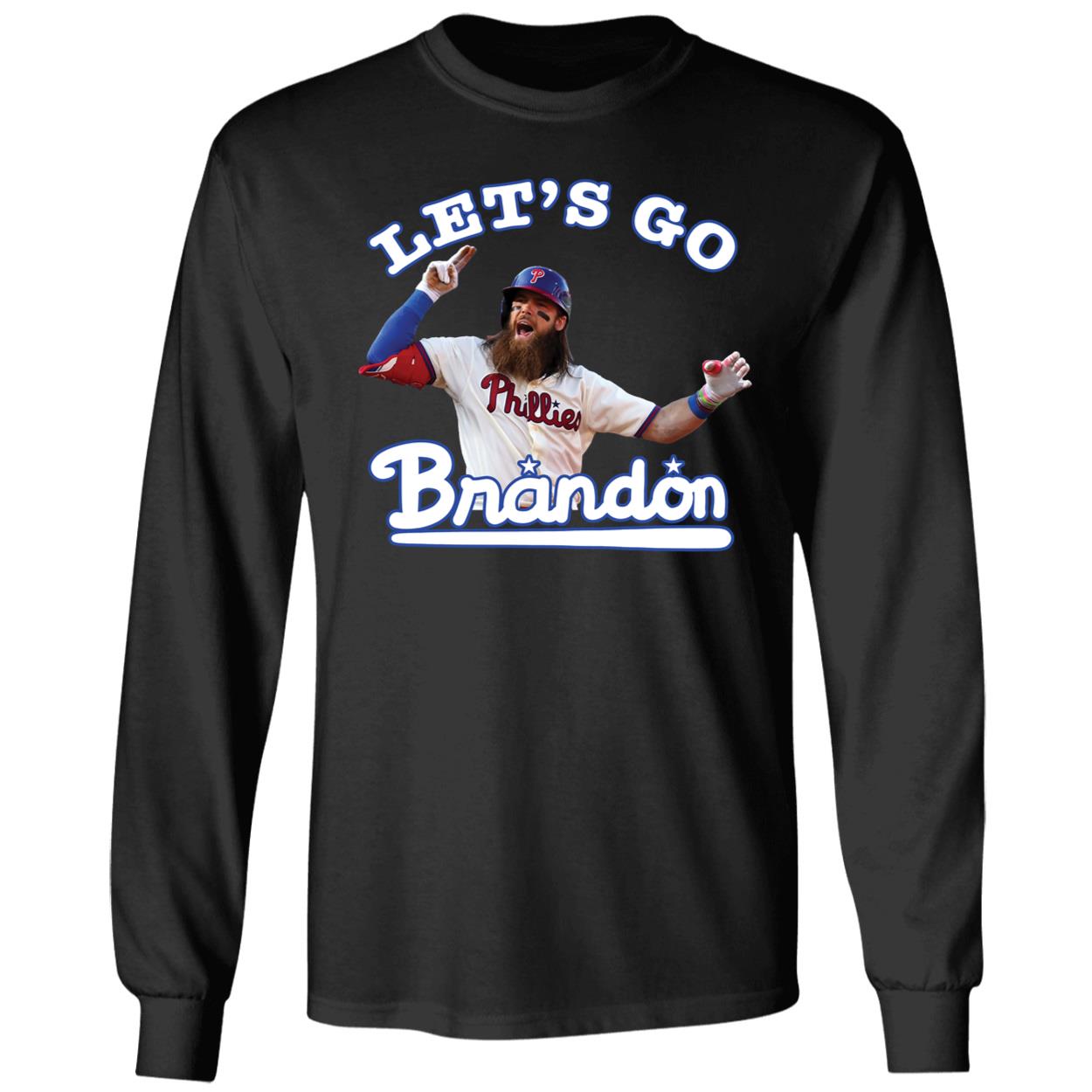 OneRockin Brandon Marsh Let's Go Brandon Phillies Shirt