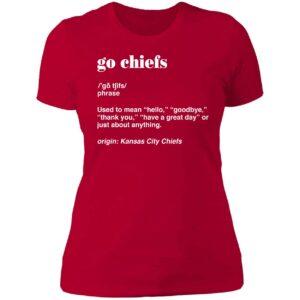 Go Chiefs Kansas City Chiefs Football Shirt 6 1