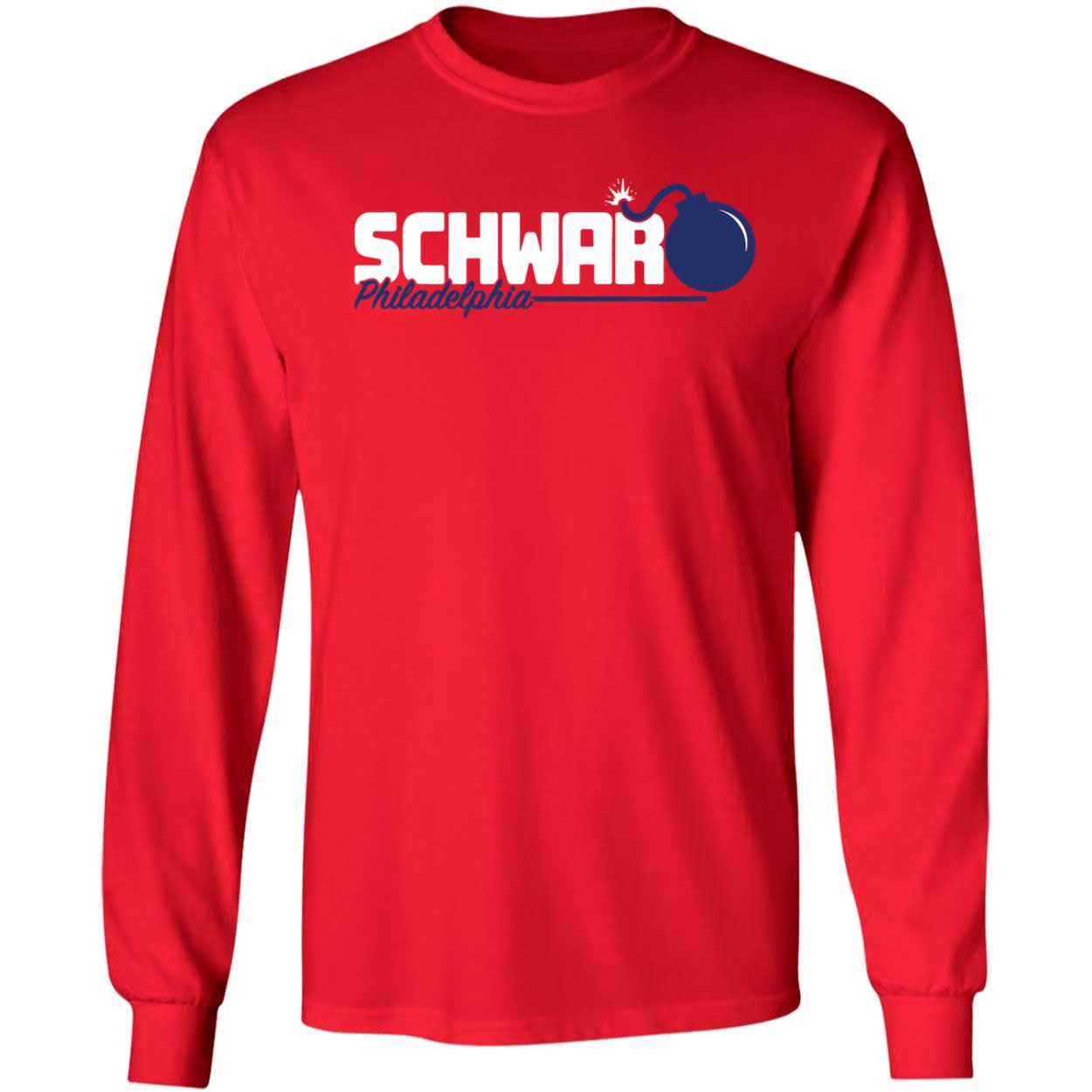 Kyle Schwarber Philadelphia Schwarbomb 2023 shirt, hoodie, sweater