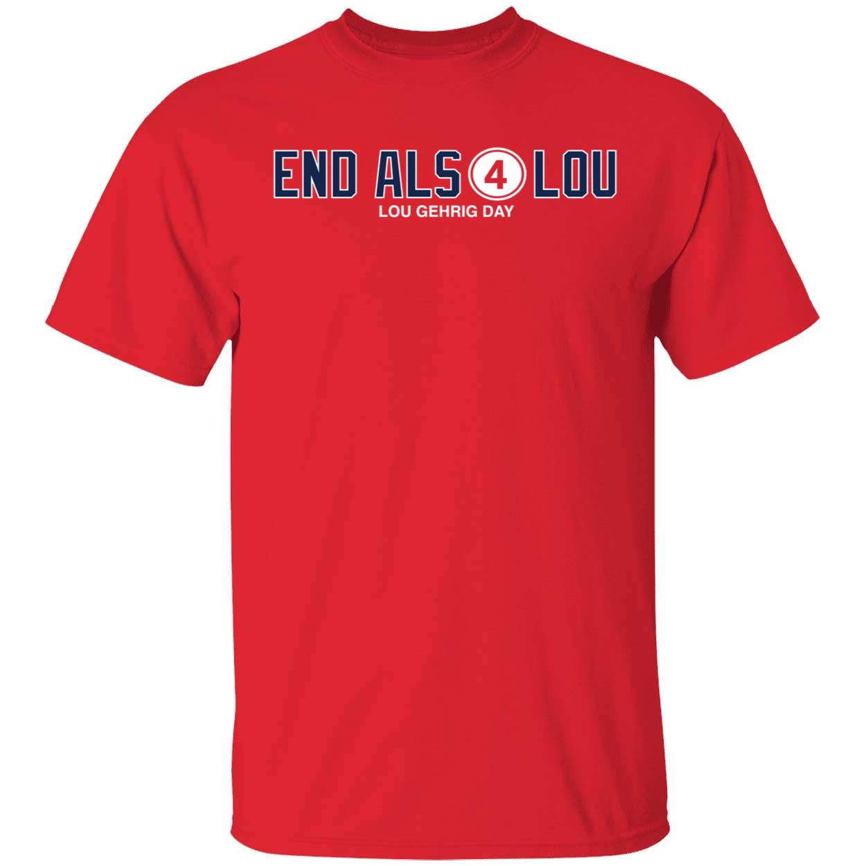 OneRockin Washington DC End ALS 4 Lou Lou Gehrig Day Shirt