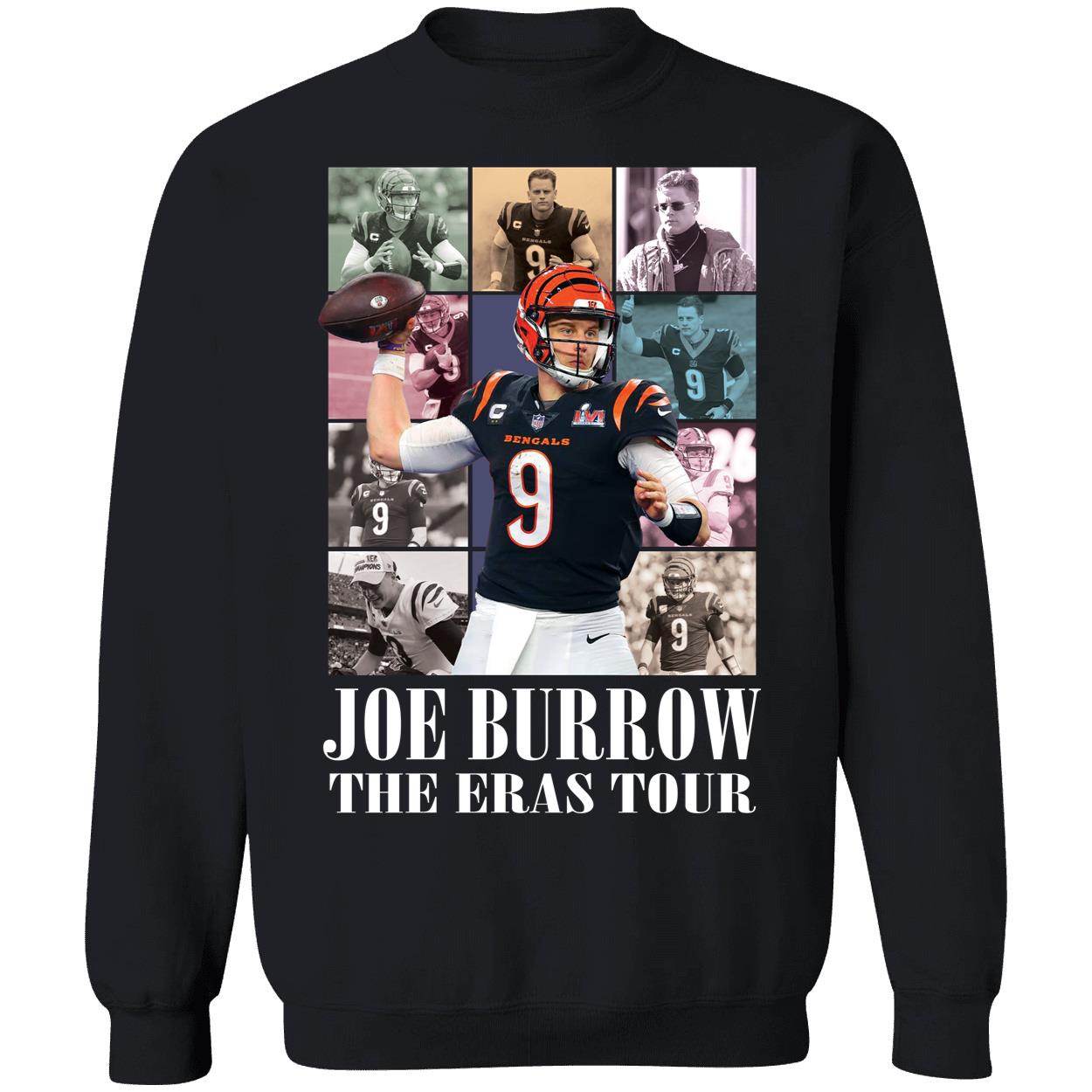 OneRockin Joe Burrow The Eras Tour Sweatshirt
