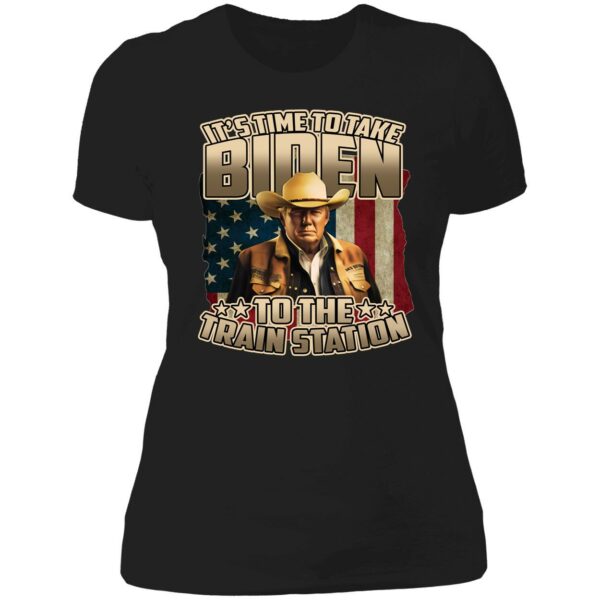 Trump Its Time To Take Biden To The Train Station Shirt 6 1