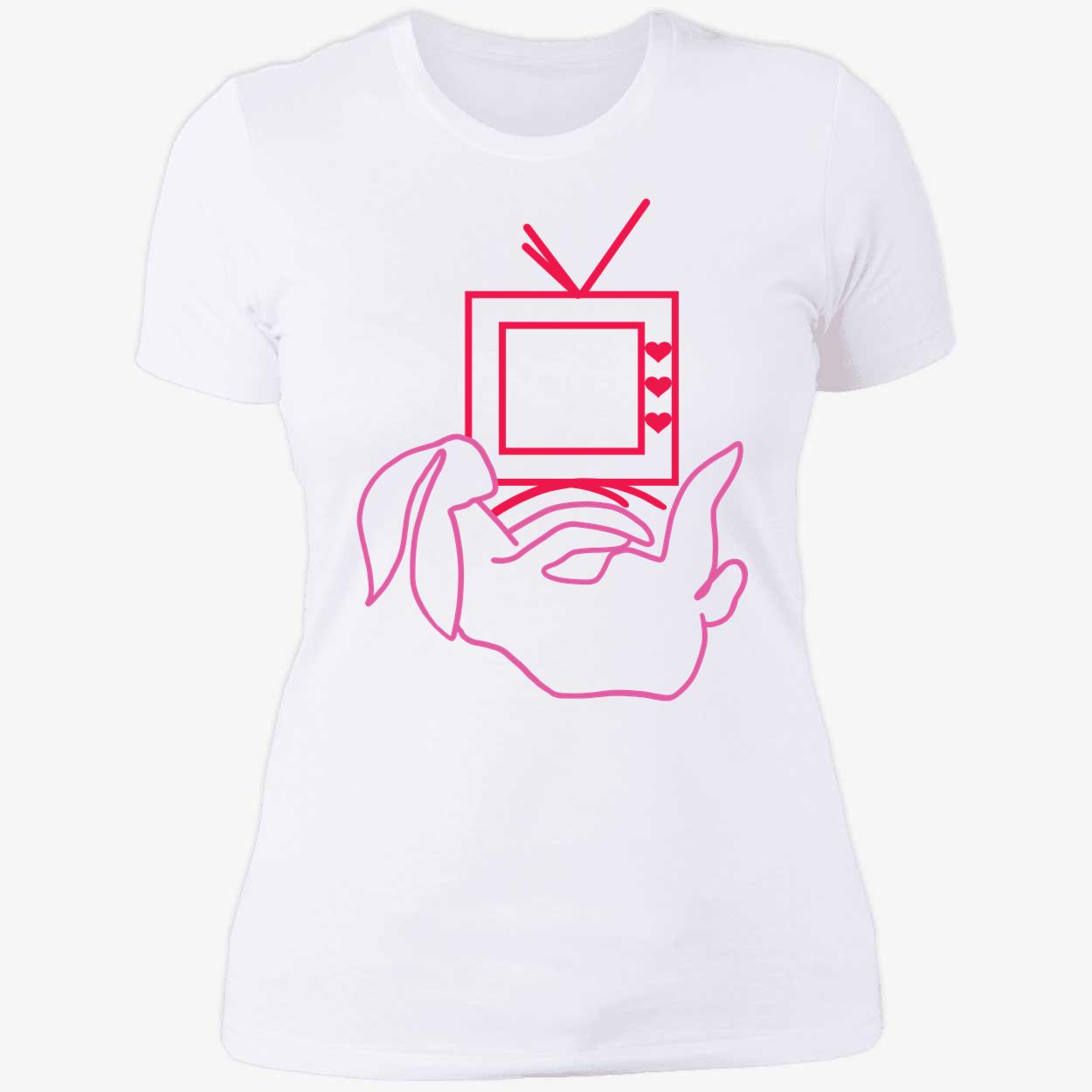 Harry Styles Tv Bunny Ladies Boyfriend Shirt